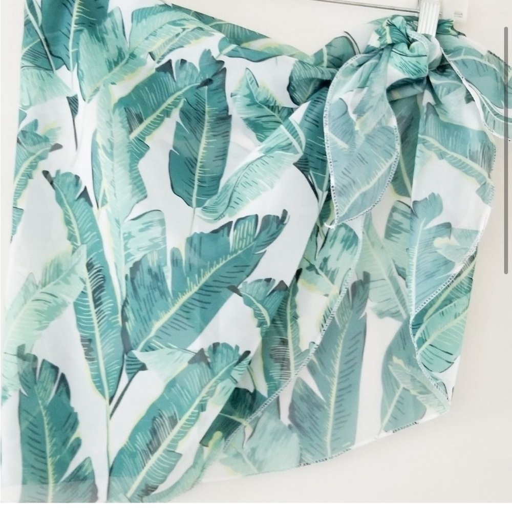 Swim cover up wrap style